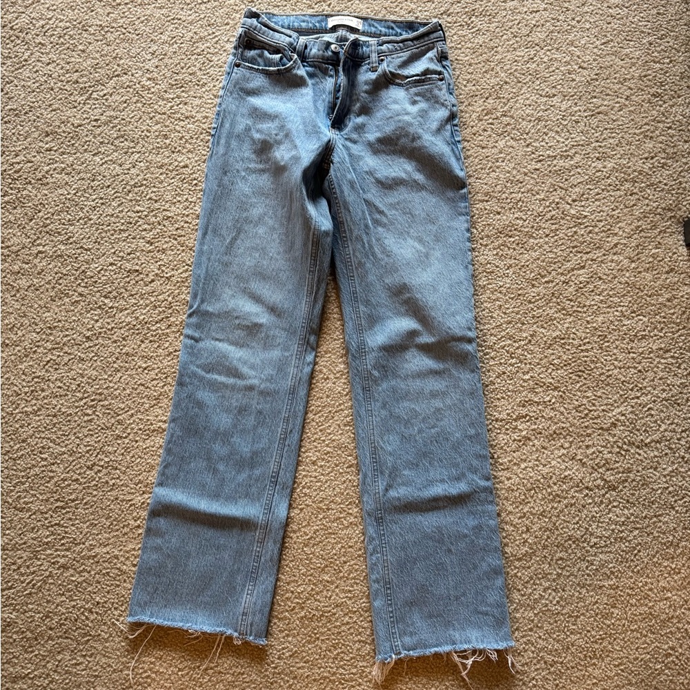 Abercrombie Low Rise Baggy Jean